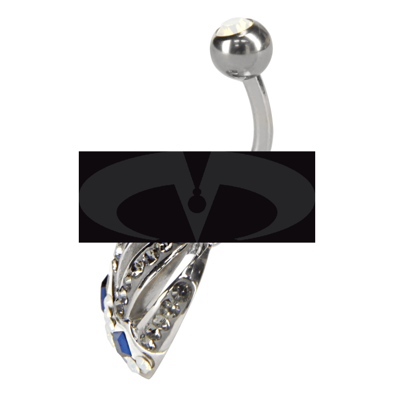 Crystal Crown Titanium Bananabell