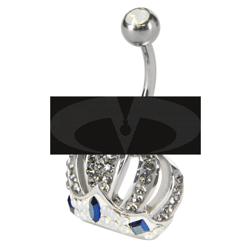 Crystal Crown Titanium Bananabell