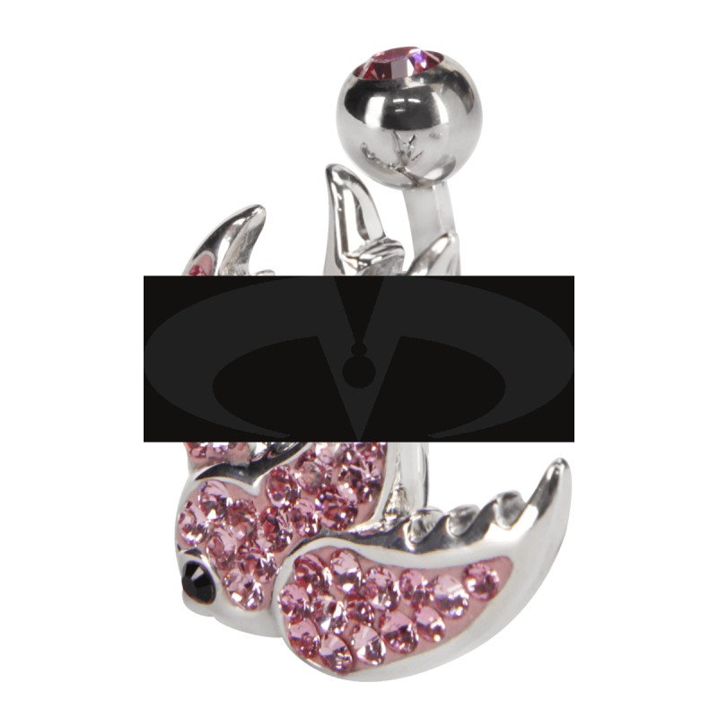 Crystal Swallow Titanium Bananabell