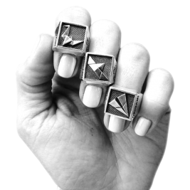 EL RANA SILVER RINGS COLLECTION