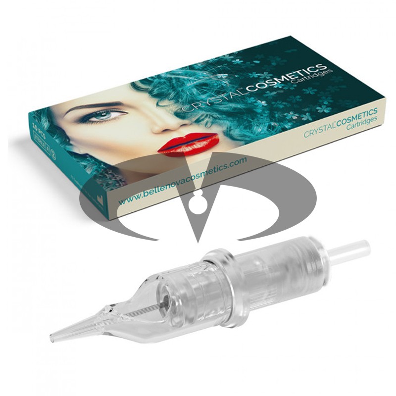 Crystal Cosmetics Cartridges - 05 Round Shader 0.30 - Extra Long Taper (Standard)