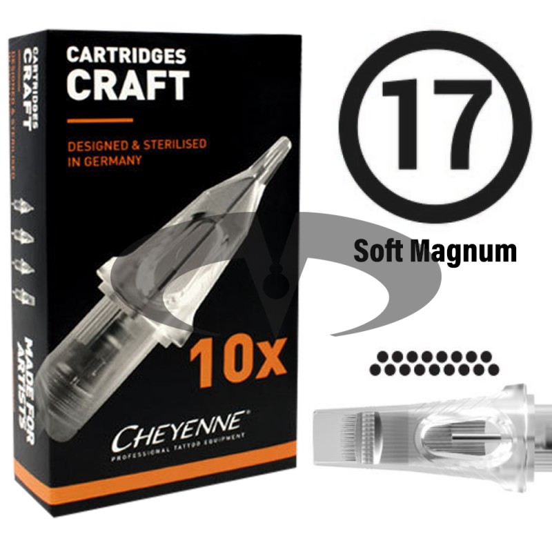 Cheyenne Craft Cartridge Magnum Soft Edge 17