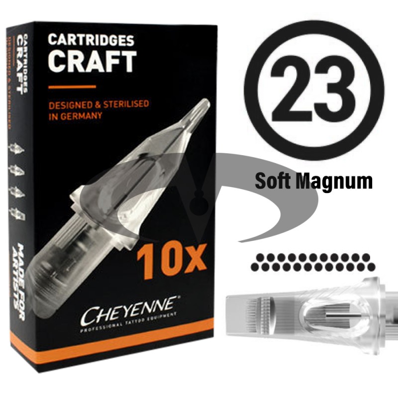 Cheyenne Craft Cartridge Magnum Soft Edge 23