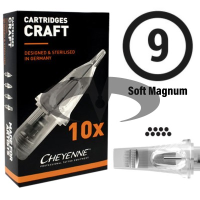 Cheyenne Craft Cartridge Magnum Soft Edge 09-Box 10pz