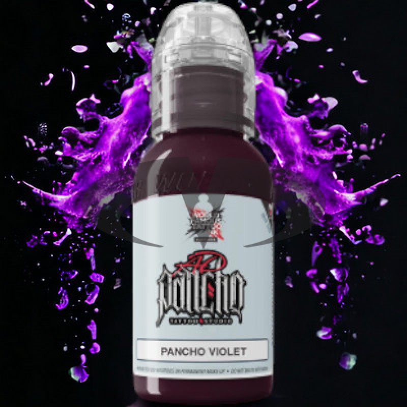 World Famous Limitless Tattoo Ink - A.D. Pancho Violet 30ml.