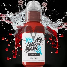 World Famous Limitless 30ml - Fire Red.