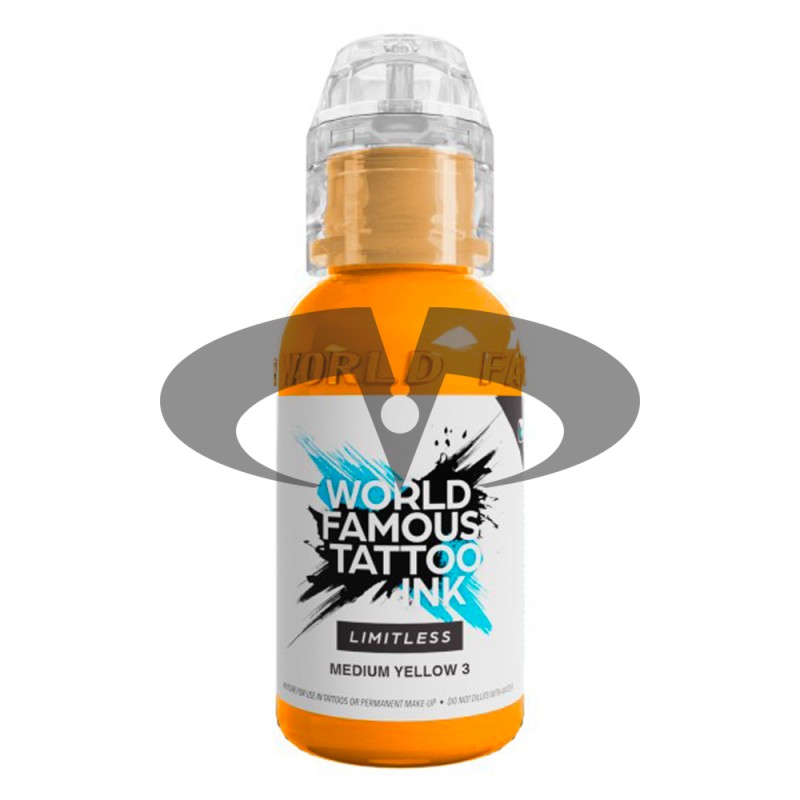World Famous Limitless - Medium Yellow 3 30ml