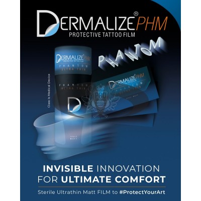 Dermalize Phantom Roll - Sterile Tattoo Protective Film - ultrathin -