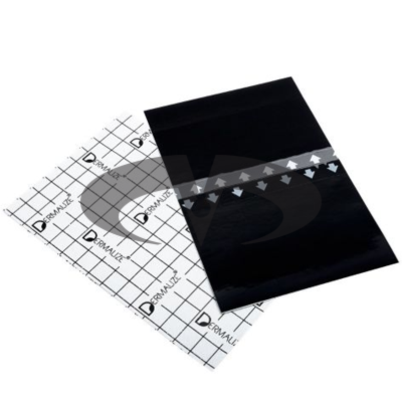 Dermalize Protective Tattoo Film Pack of 5 Pre-cut Sheets Pro Total Black Sun Block