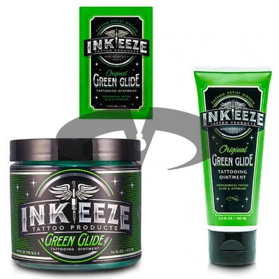 Ink-Eeze Green Glide Tattoo Ointment