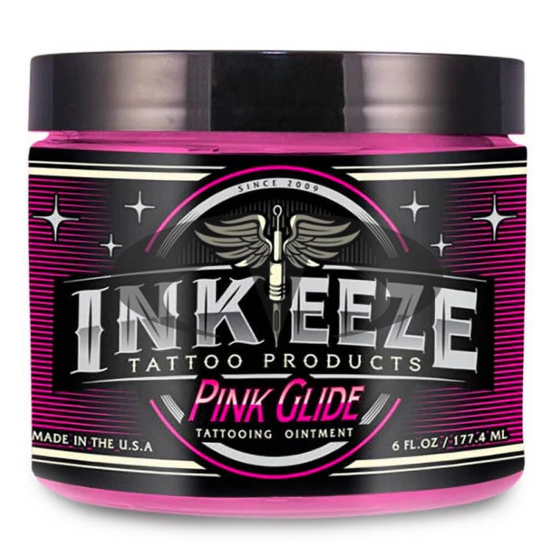 Ink-Eeze Pink Glide Tattoo Ointment
