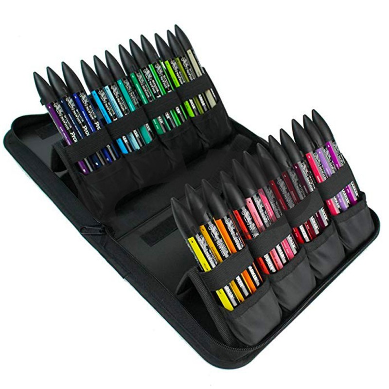 Astuccio Winsor & Newton per 24 pennarelli