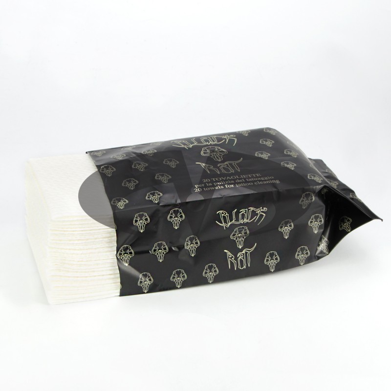 Black Rat Disposable Lap Cloths