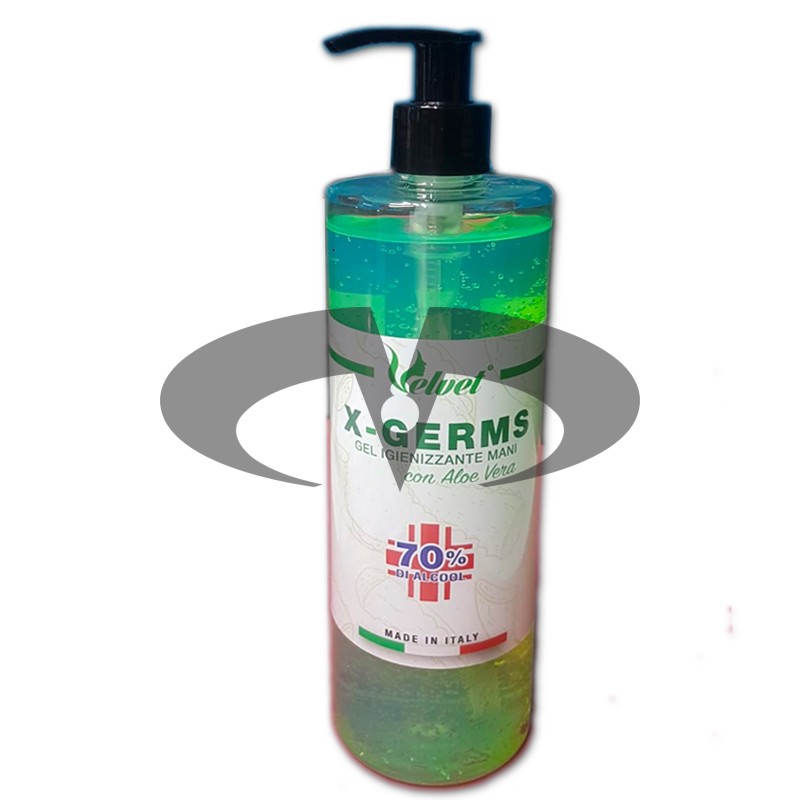 X-Germs Hand Sanitizing Gel with Green Aloe