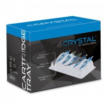 Crystal Cartridge Trays - Vaschetta Porta Cartucce-Box of 50