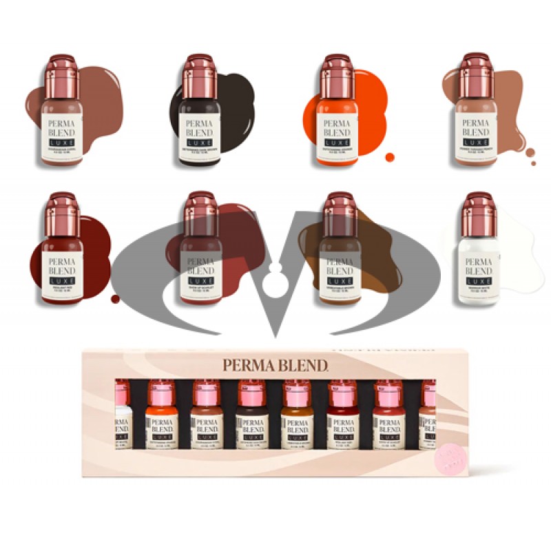 Perma Blend Luxe - Vicky Martin's Unstoppable Areola Set 8x15ml
