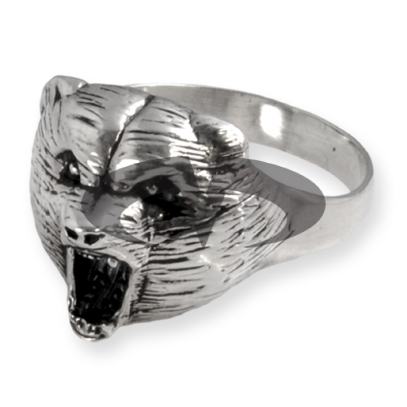 Anello in Argento Orso