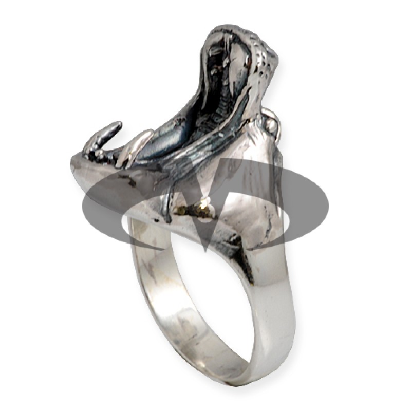 Anello in Argento - Ippopotamo