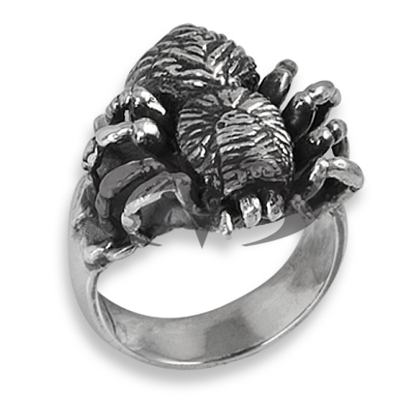 Anello in Argento con Tarantola