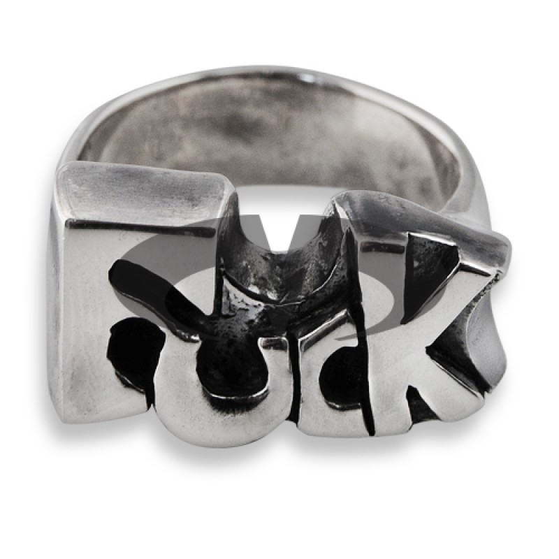 Anello in Argento FUCK