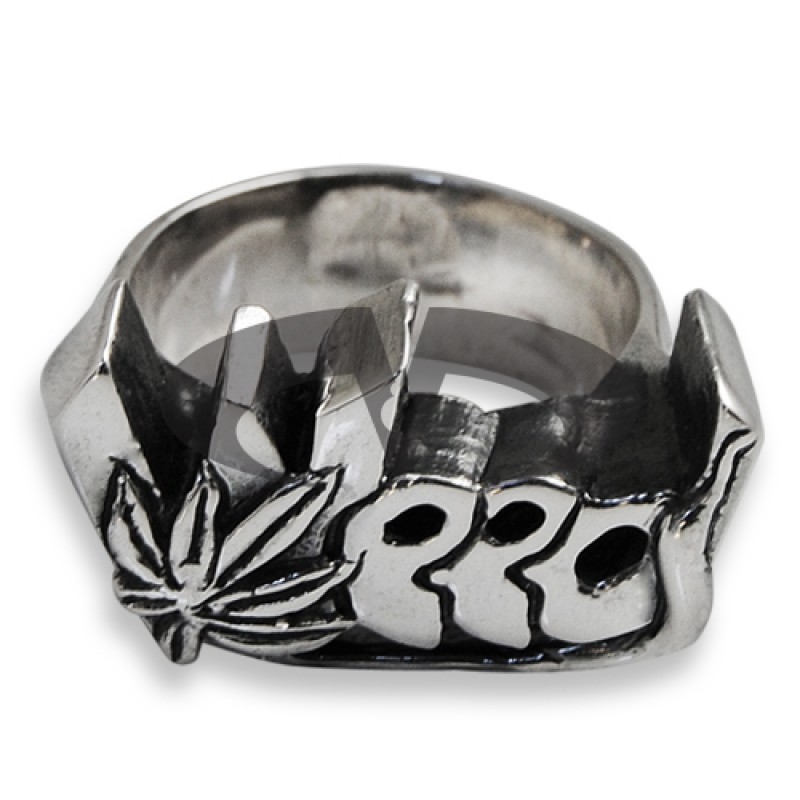 Anello in Argento WEED