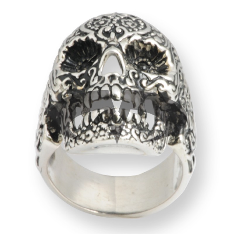 Anello cinese chic in argento 925 con madreperla, 1,41 carati