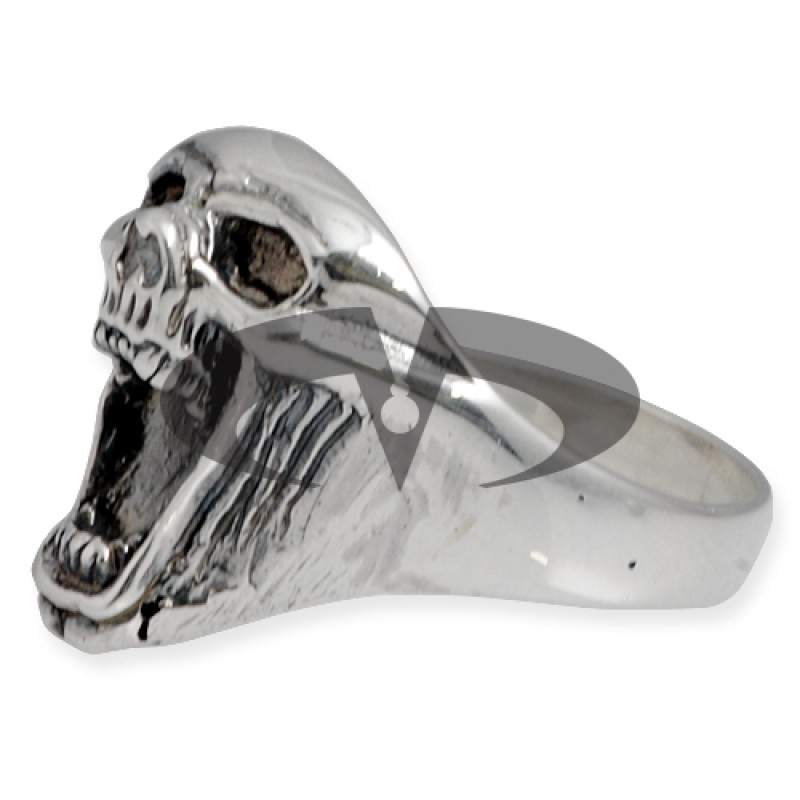Anello In Argento - Ghost Skull