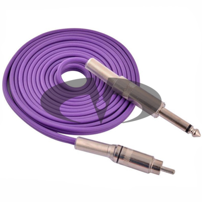 Cable RCA Silicon - PURPLE