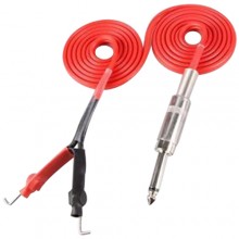 Federloses Silikon-Clipkabel – ROT