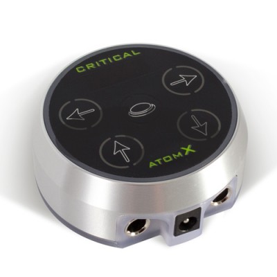 Critical AtomX Netzteil Tattoo Silber Critical AtomX Netzteil Tattoo Silber