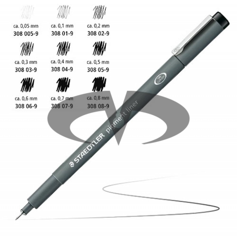Staedtler Pigment Liner - Penna Fineliner disegno e scrittura