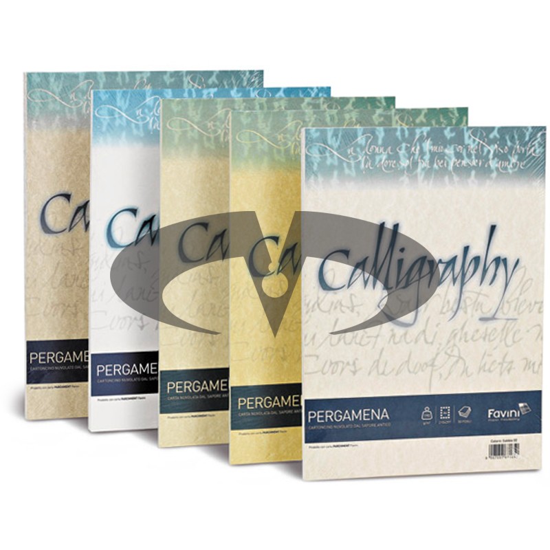 Carnet de croquis Favini Calligraphie Parchemin