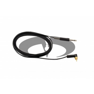 Angled Eikon RCA Connector Cord Black