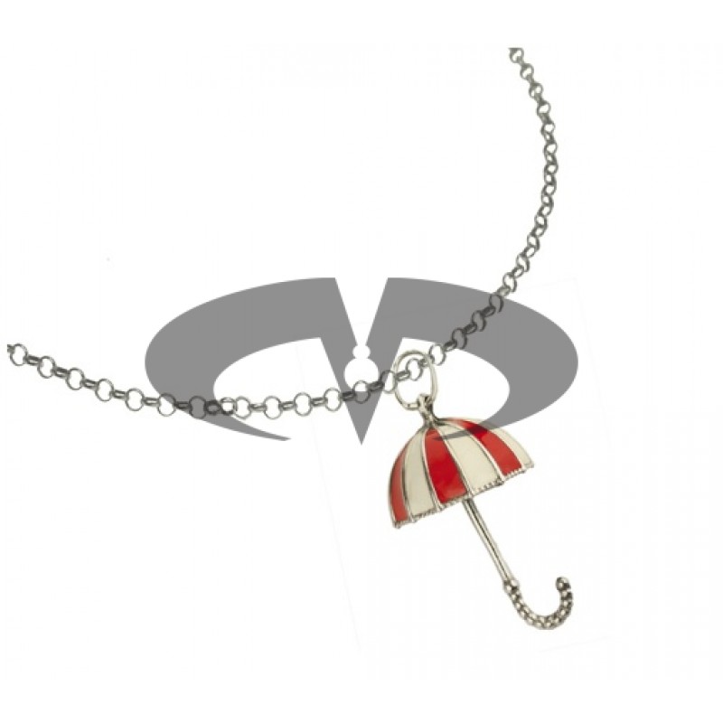 El Rana Silver Big Pendant Umbrella 3D RW