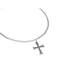 El Rana Silver Pendant Small Cross