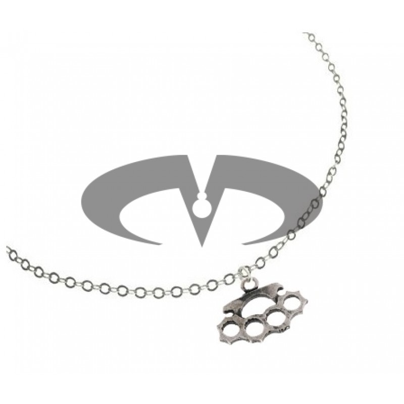 El Rana Silver Medium Pendant Brass Knuckles