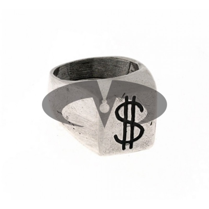 Anello in Argento con Dollaro Old School El Rana