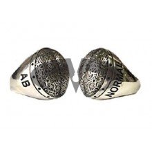 Anello in Argento Cervello El Rana