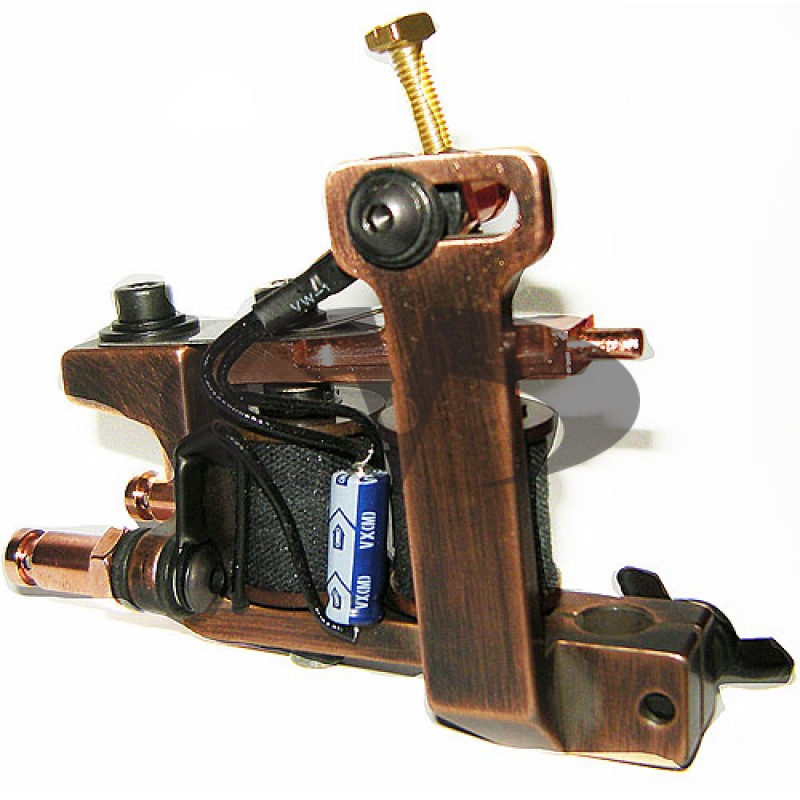 HM Coil Tattoo Machine - Mini Dietzel Copper Liner