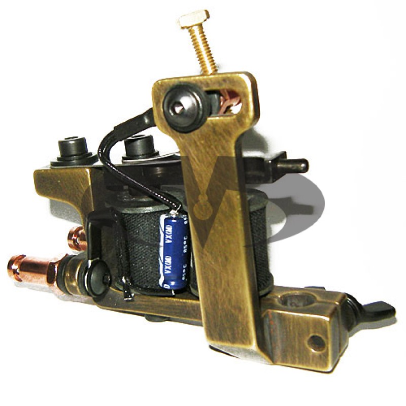 HM Coil Tattoo Machine - Mini Dietzel Brass Liner