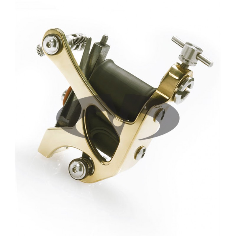 Prestige Brass Tattoo Machine by Lauro Paolini, Hybrid