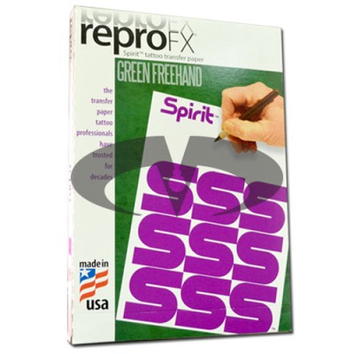 Spirit Green Freehand - Stencil sheets for freehand drawing