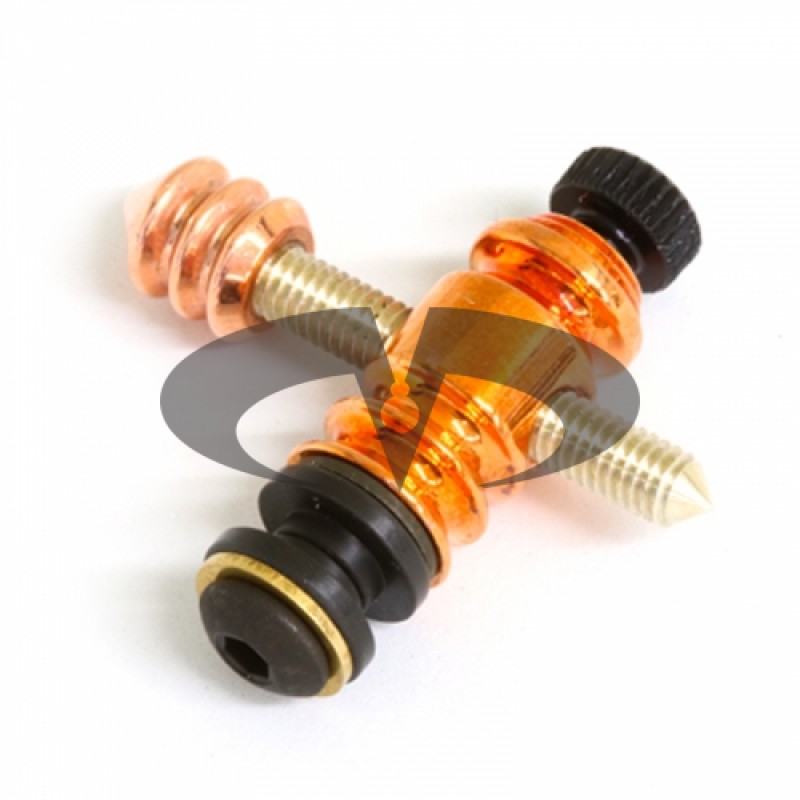 Sunskin Morsetto anteriore Rame con vite in Argento - Small V/Iron