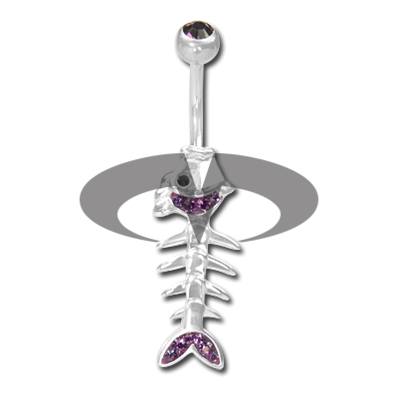 Crystal Fishbone Titanium 05