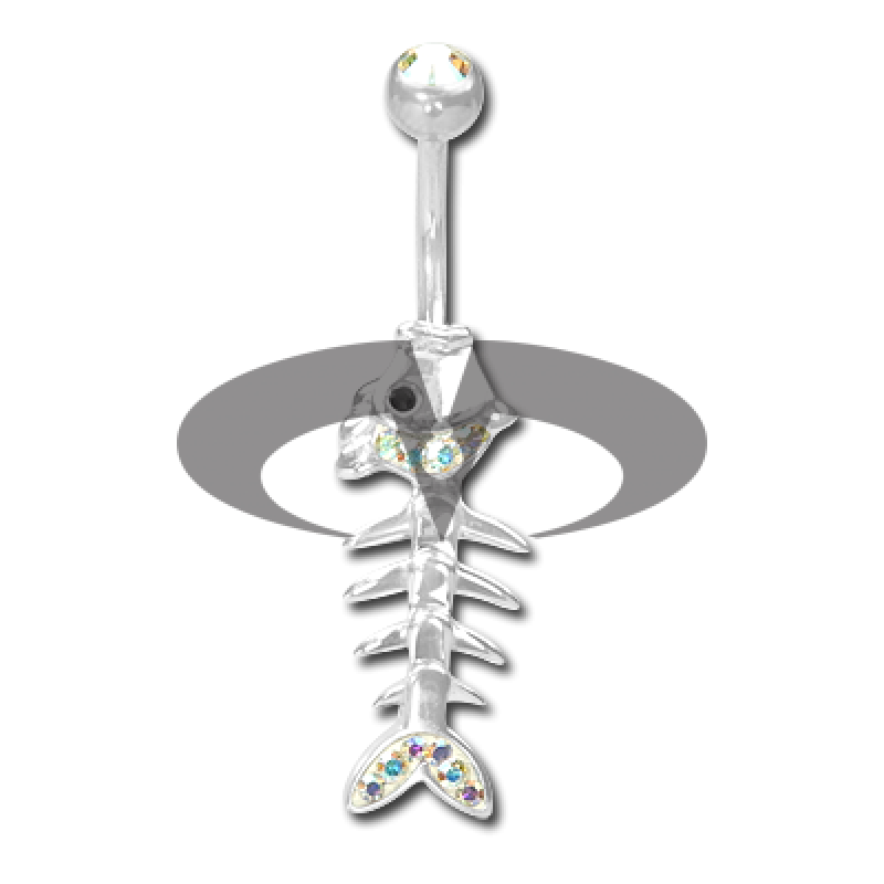 Crystal Fishbone Titanium 06