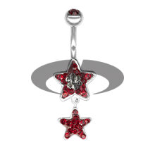 Crystal Star Dangling  04