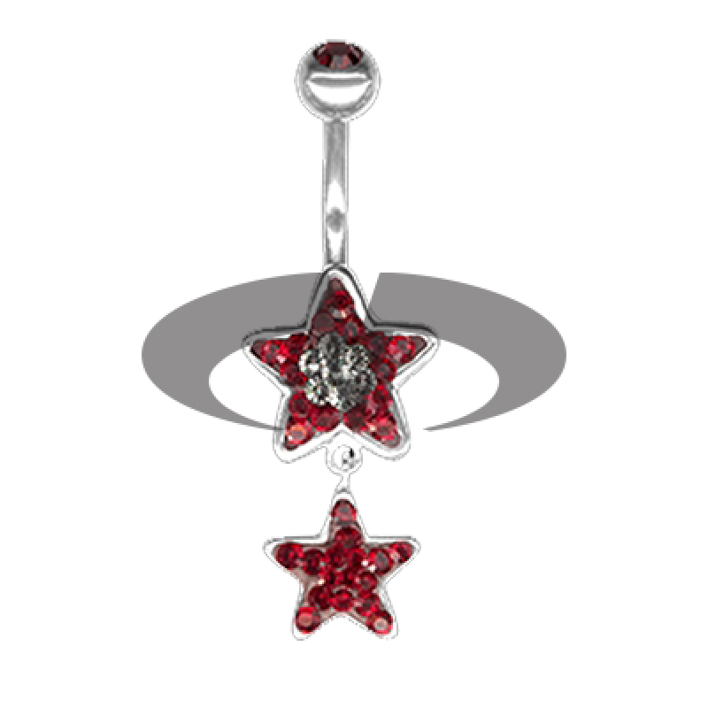 Crystal Star Dangling  04