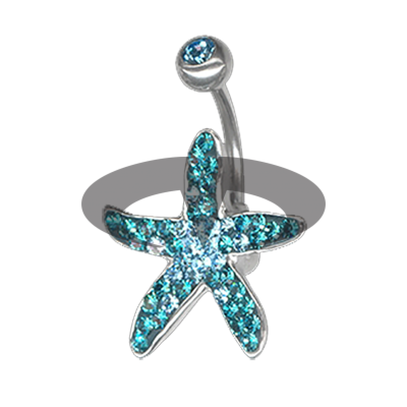 Crystal Starfish Titanium  02