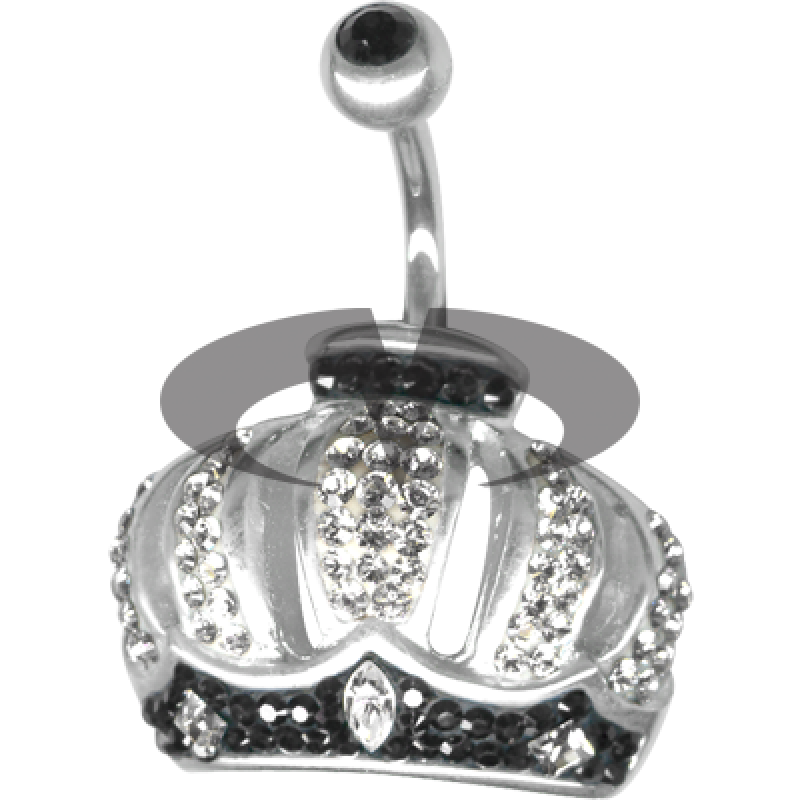 Corona in Titanio con Cristalli 02