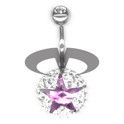 Cristal Classique Étoile Titane 01